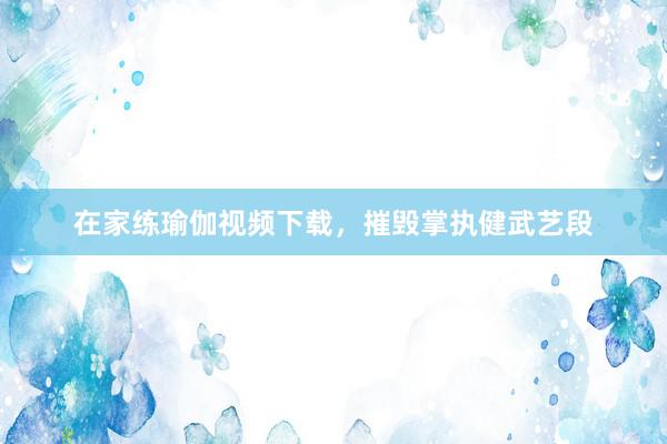 在家练瑜伽视频下载，摧毁掌执健武艺段